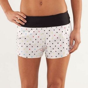 Lululemon Speed Short Seawheeze Wheezy Dot 6